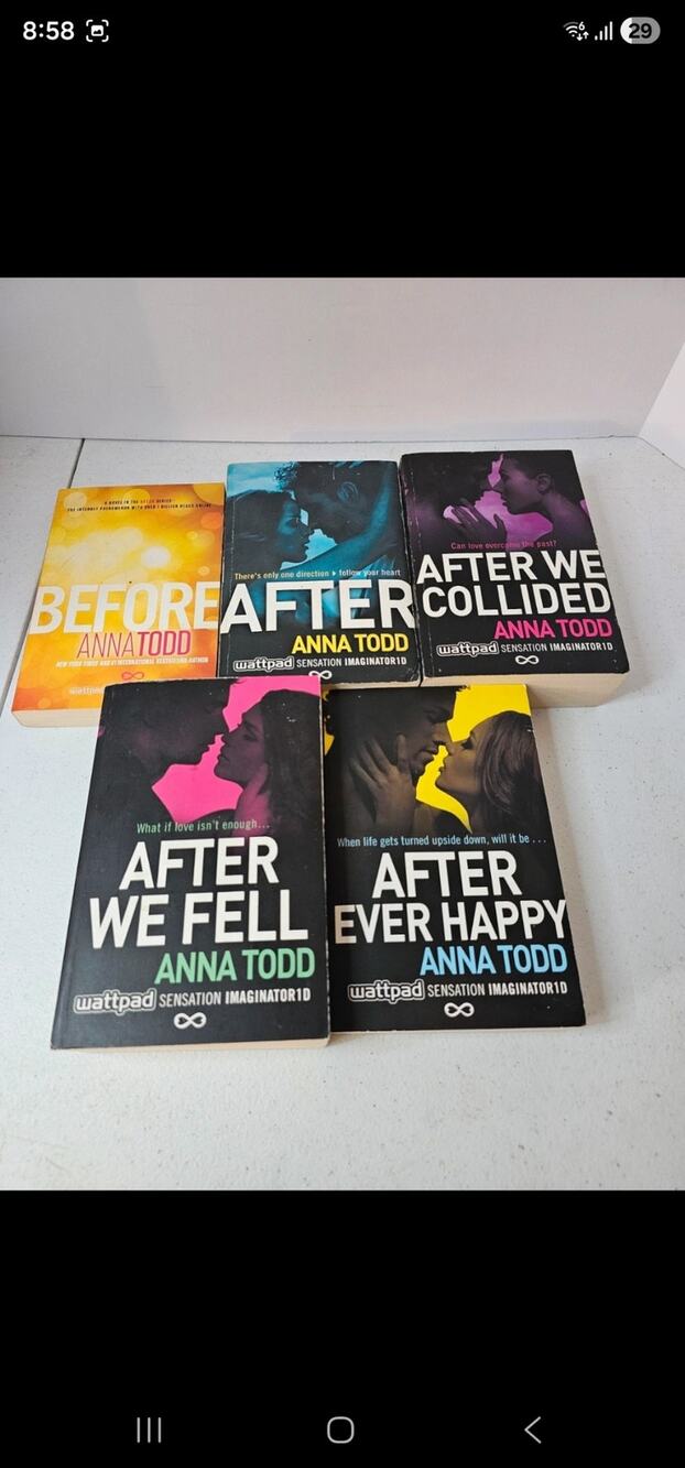After Anna Todd paperback book series